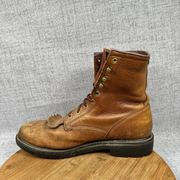 Ariat Cascade Boots Men\'s 12 D Lace Up Work Leather Western main image 9